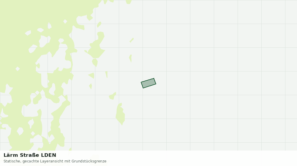 Statische Kartenansicht: Lärm Straße LDEN