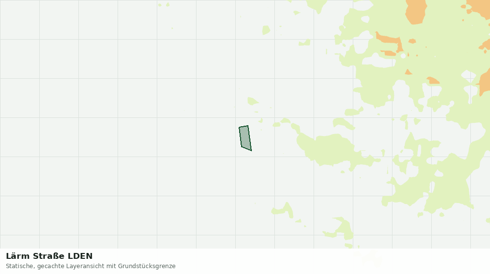 Statische Kartenansicht: Lärm Straße LDEN