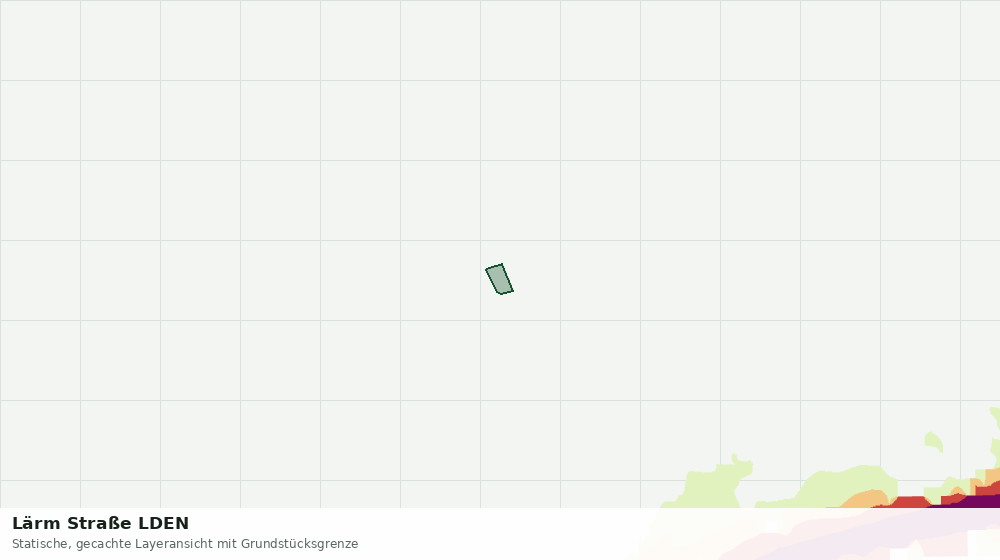 Statische Kartenansicht: Lärm Straße LDEN