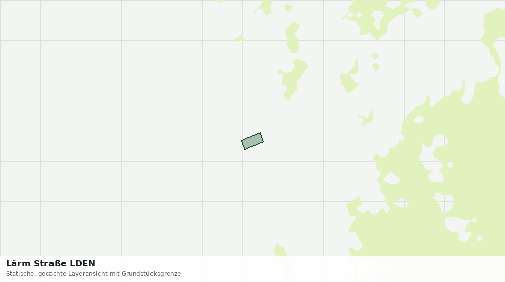 Statische Kartenansicht: Lärm Straße LDEN