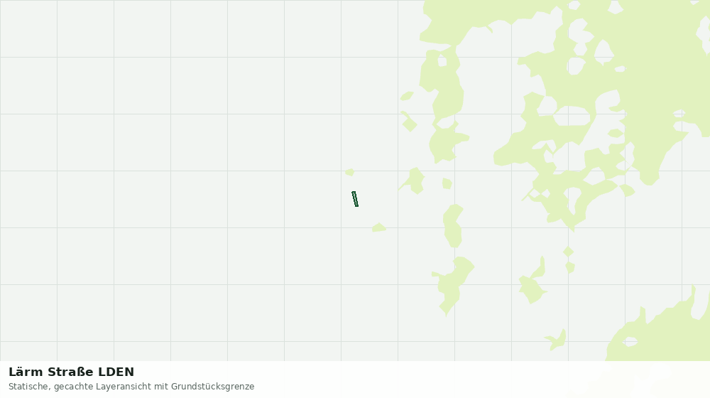 Statische Kartenansicht: Lärm Straße LDEN