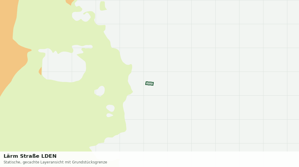 Statische Kartenansicht: Lärm Straße LDEN