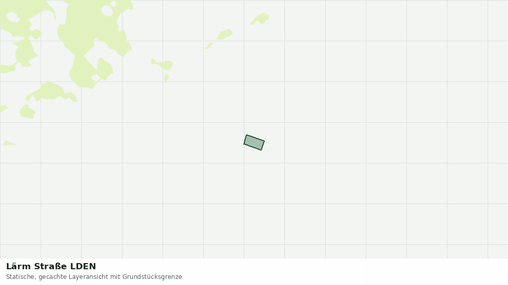 Statische Kartenansicht: Lärm Straße LDEN