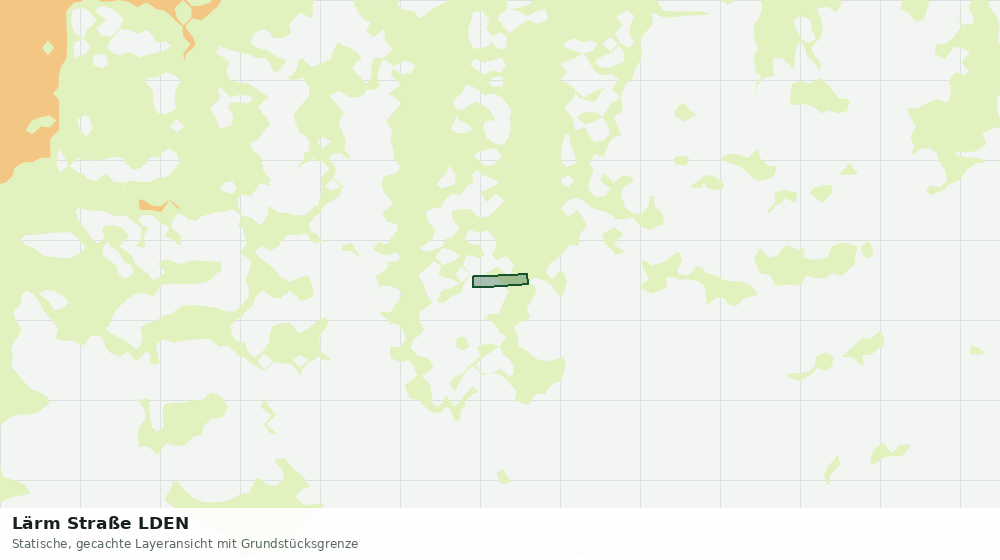 Statische Kartenansicht: Lärm Straße LDEN