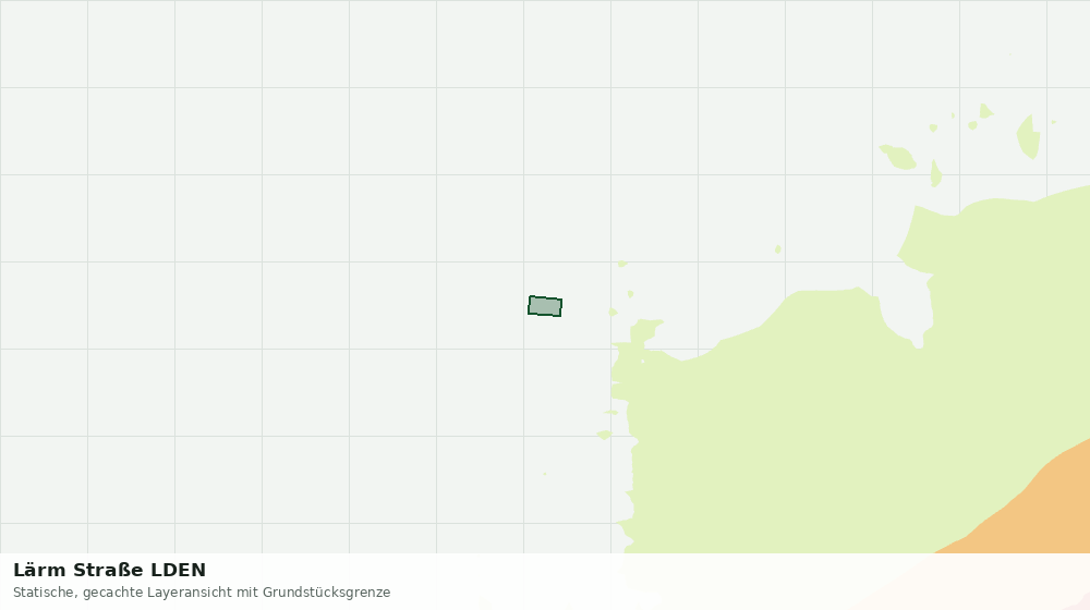 Statische Kartenansicht: Lärm Straße LDEN