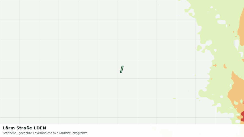 Statische Kartenansicht: Lärm Straße LDEN