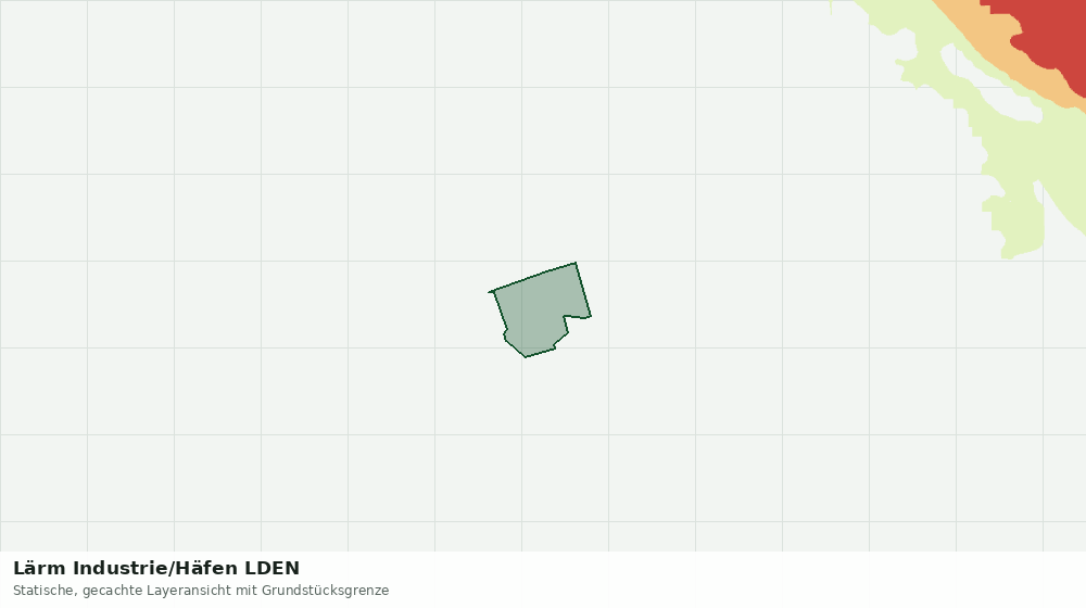 Statische Kartenansicht: Lärm Industrie/Häfen LDEN