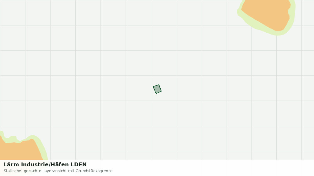 Statische Kartenansicht: Lärm Industrie/Häfen LDEN