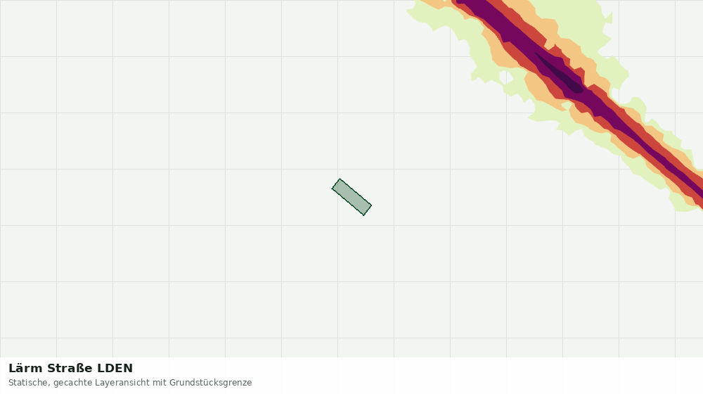Statische Kartenansicht: Lärm Straße LDEN