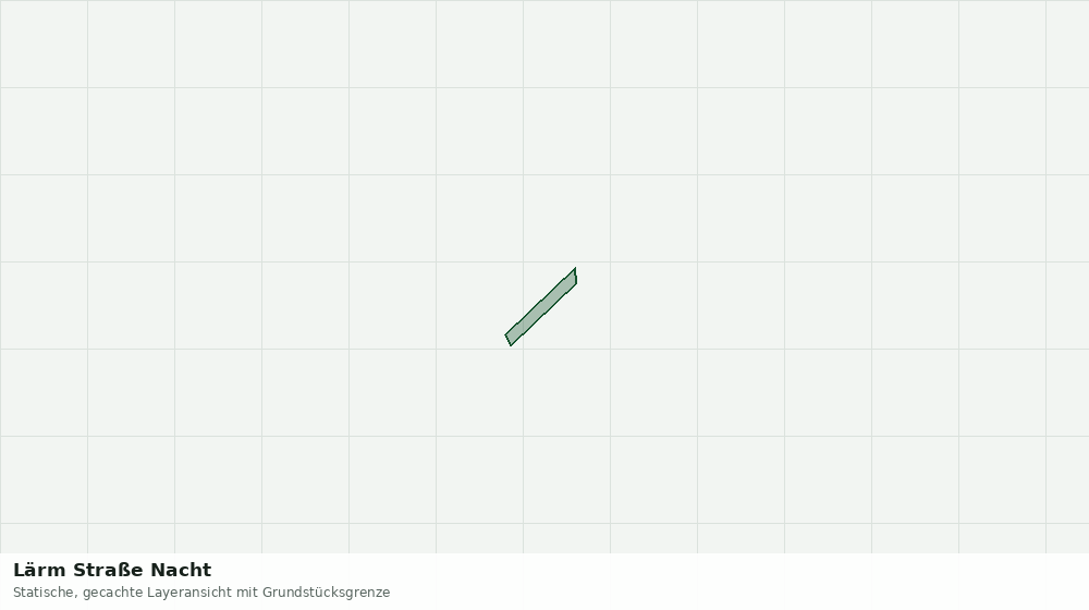 Statische Kartenansicht: Lärm Straße Nacht