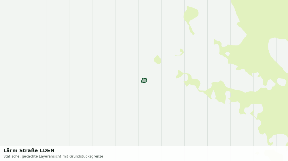 Statische Kartenansicht: Lärm Straße LDEN