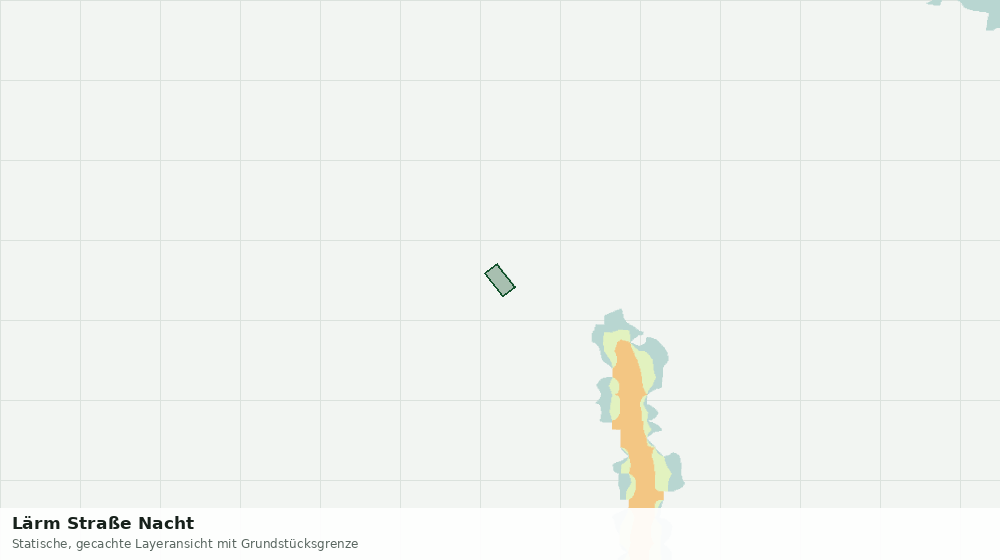Statische Kartenansicht: Lärm Straße Nacht