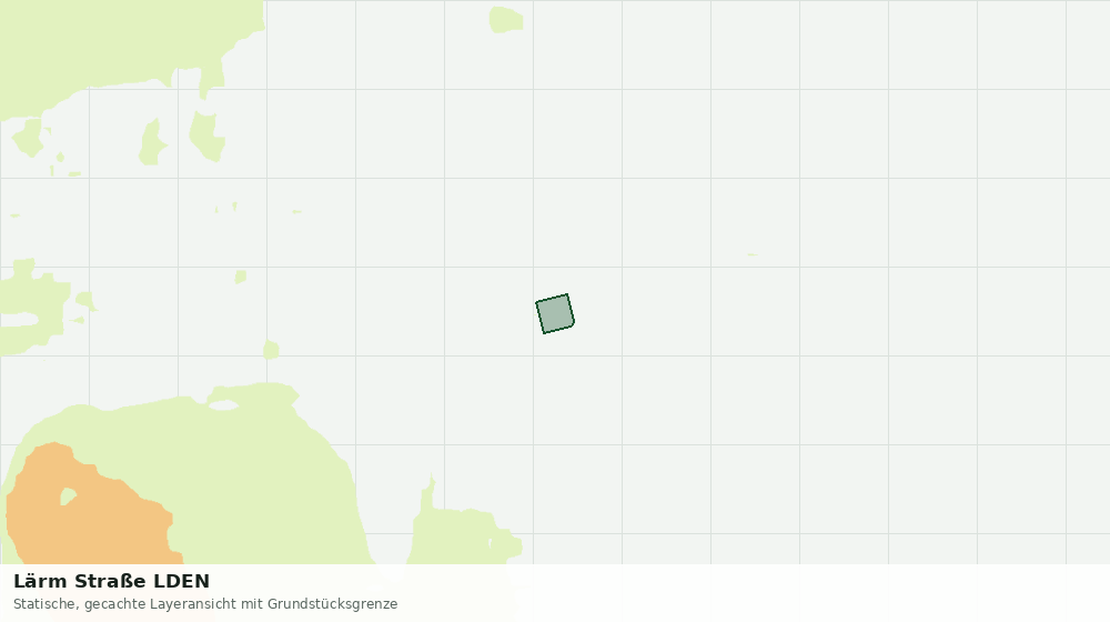 Statische Kartenansicht: Lärm Straße LDEN