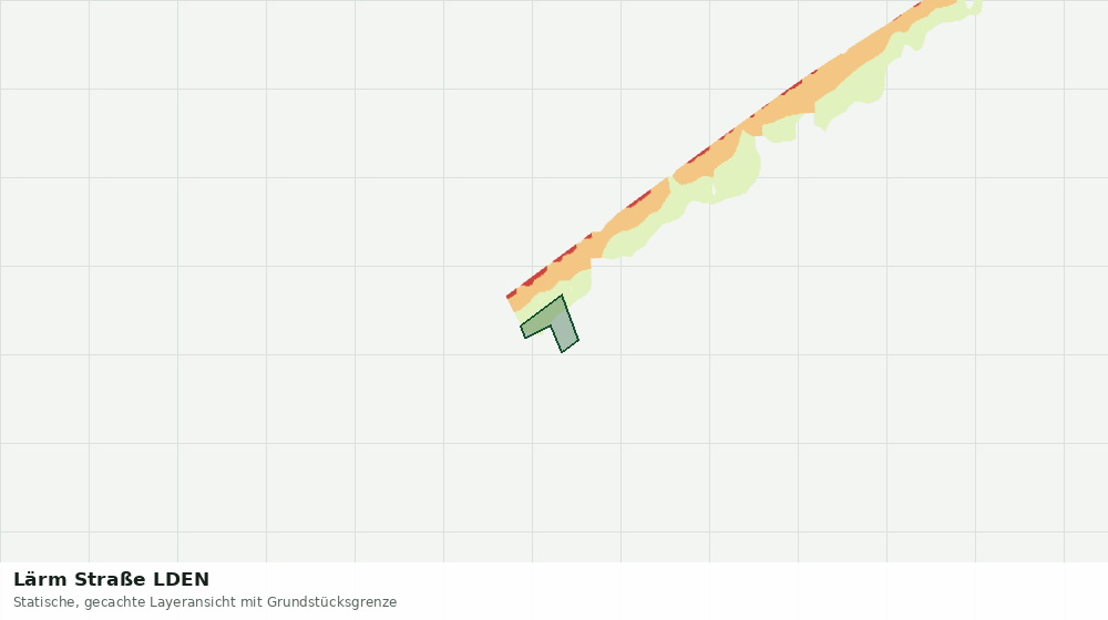 Statische Kartenansicht: Lärm Straße LDEN