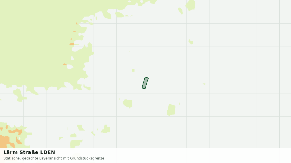 Statische Kartenansicht: Lärm Straße LDEN