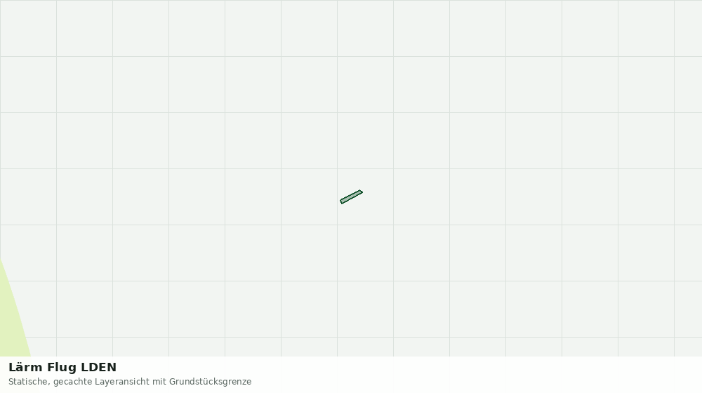 Statische Kartenansicht: Lärm Flug LDEN