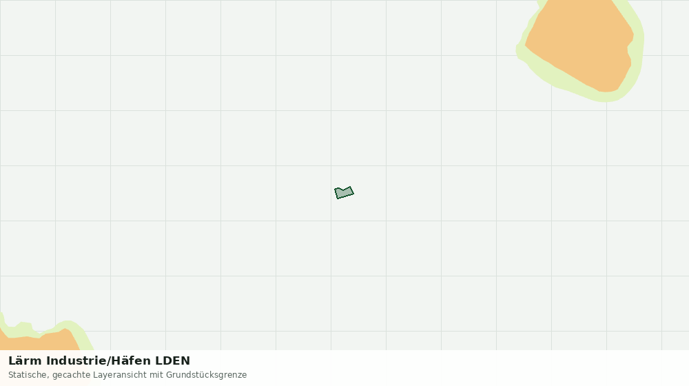 Statische Kartenansicht: Lärm Industrie/Häfen LDEN