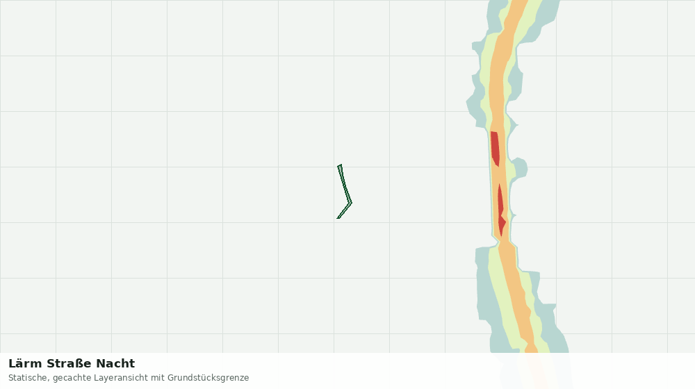 Statische Kartenansicht: Lärm Straße Nacht