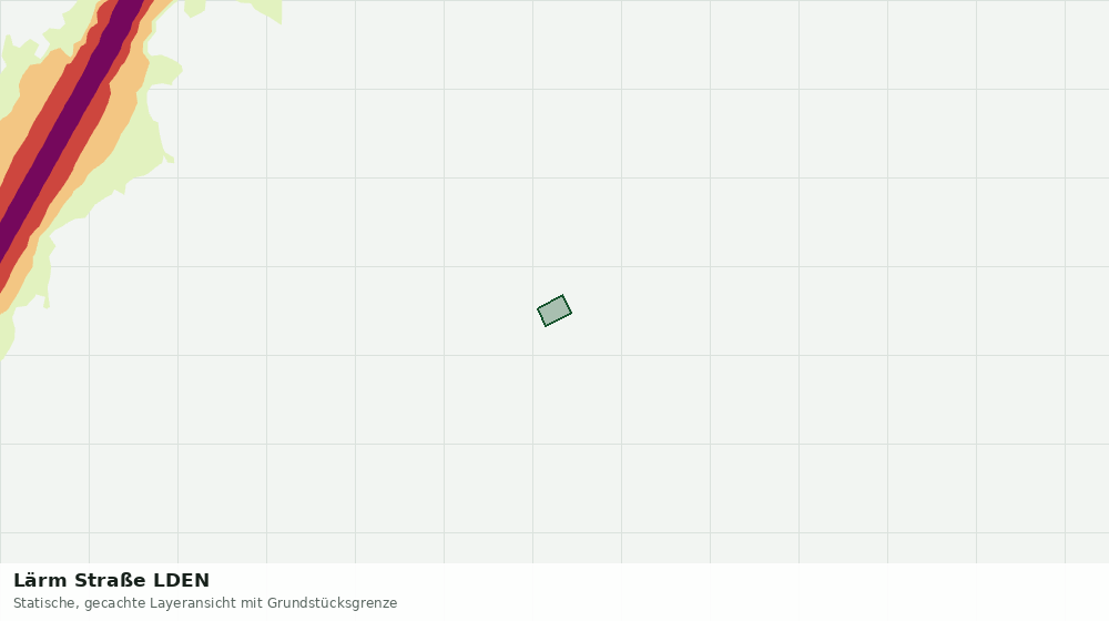 Statische Kartenansicht: Lärm Straße LDEN