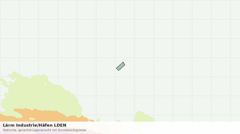 Statische Kartenansicht: Lärm Industrie/Häfen LDEN