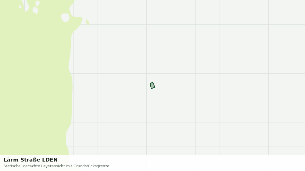 Statische Kartenansicht: Lärm Straße LDEN
