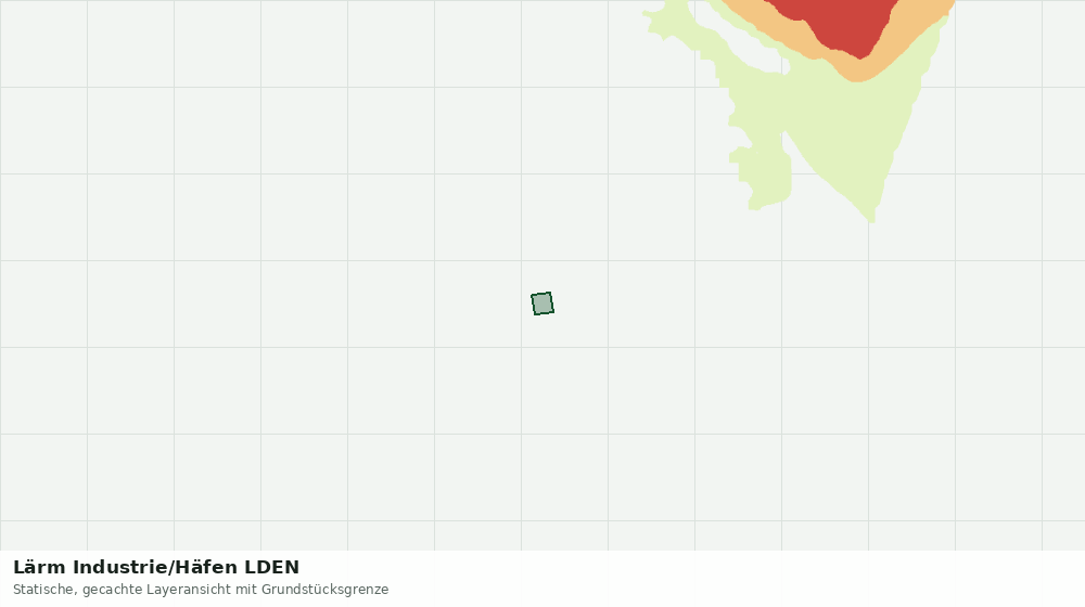 Statische Kartenansicht: Lärm Industrie/Häfen LDEN