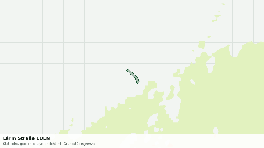 Statische Kartenansicht: Lärm Straße LDEN