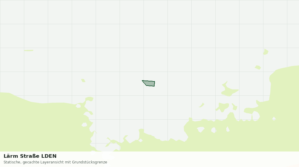 Statische Kartenansicht: Lärm Straße LDEN