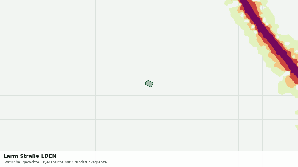 Statische Kartenansicht: Lärm Straße LDEN