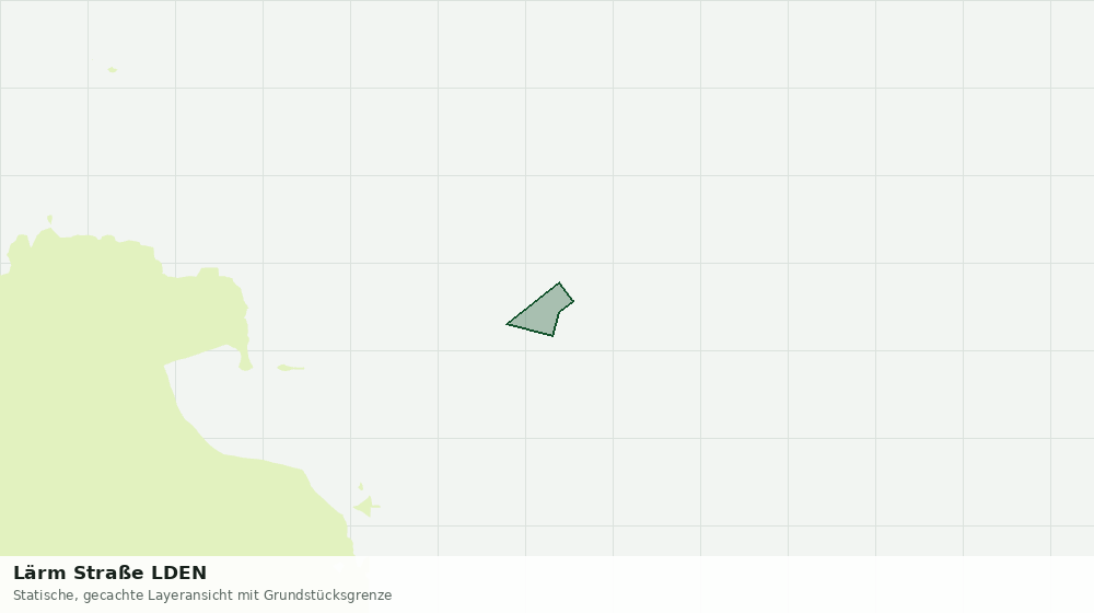 Statische Kartenansicht: Lärm Straße LDEN
