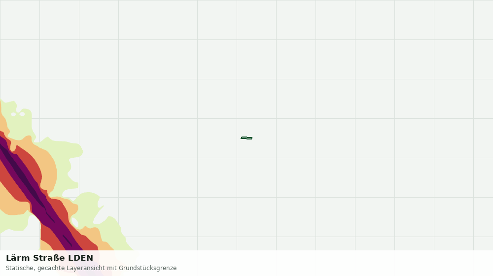 Statische Kartenansicht: Lärm Straße LDEN