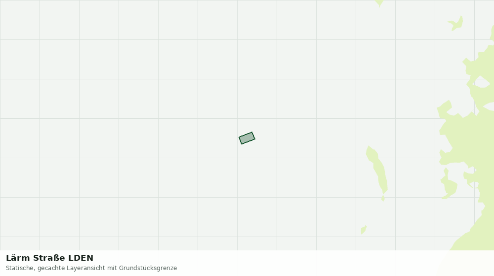 Statische Kartenansicht: Lärm Straße LDEN