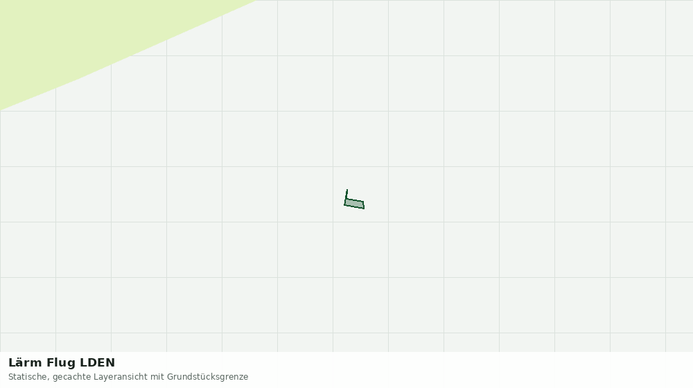 Statische Kartenansicht: Lärm Flug LDEN