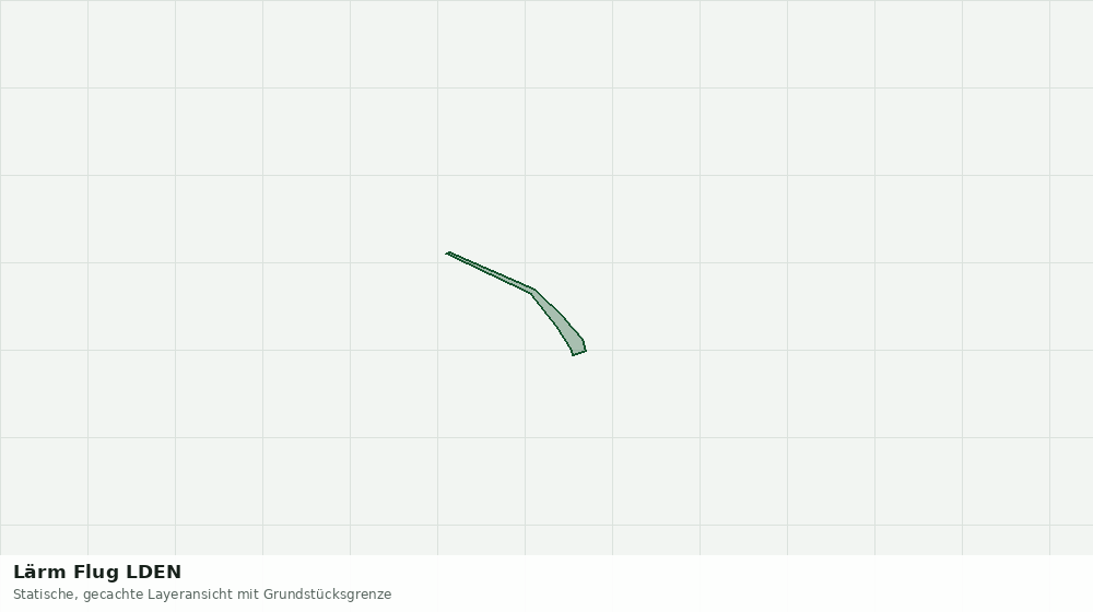 Statische Kartenansicht: Lärm Flug LDEN