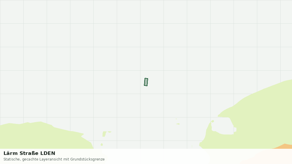 Statische Kartenansicht: Lärm Straße LDEN