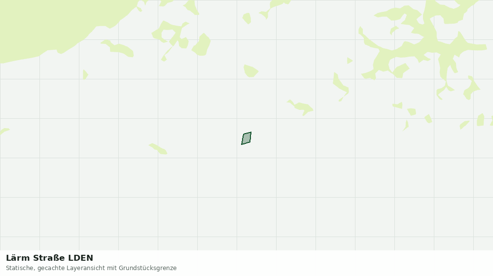 Statische Kartenansicht: Lärm Straße LDEN