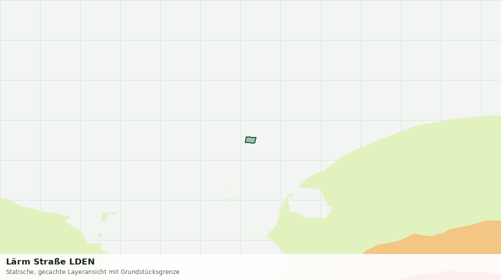 Statische Kartenansicht: Lärm Straße LDEN