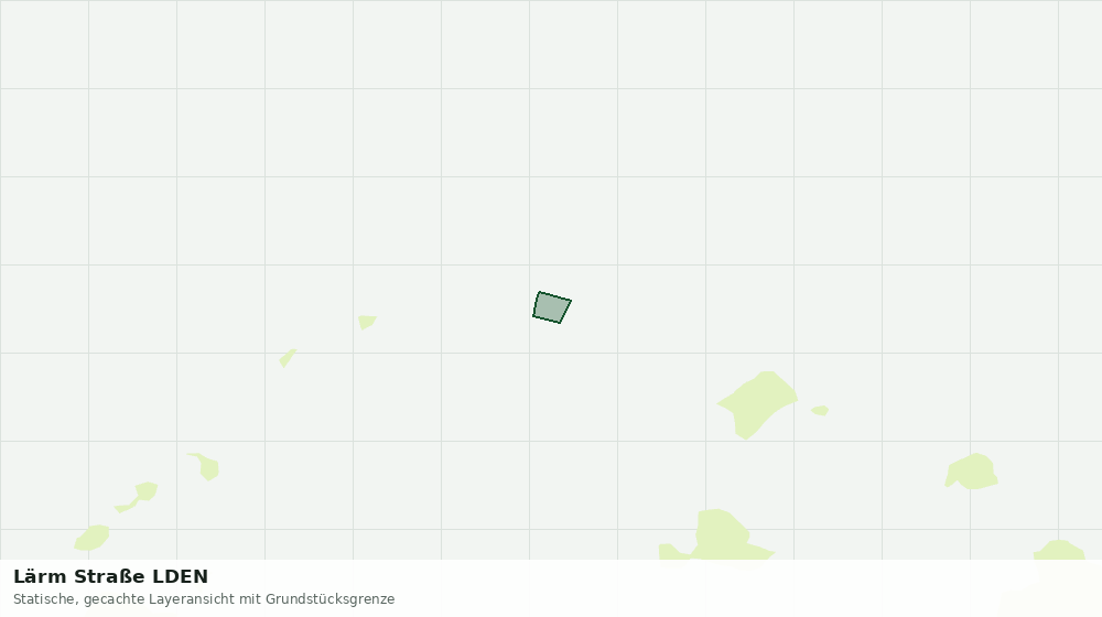 Statische Kartenansicht: Lärm Straße LDEN