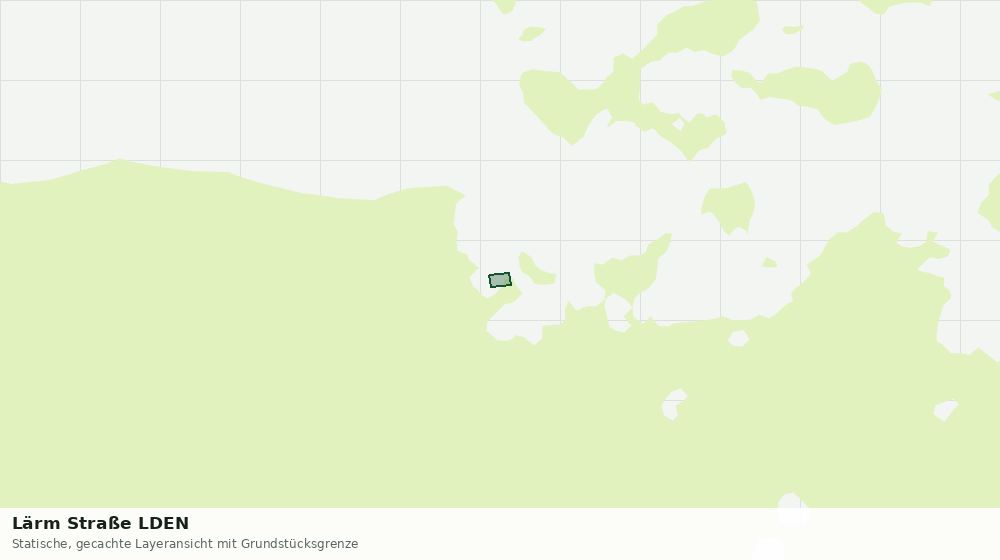 Statische Kartenansicht: Lärm Straße LDEN