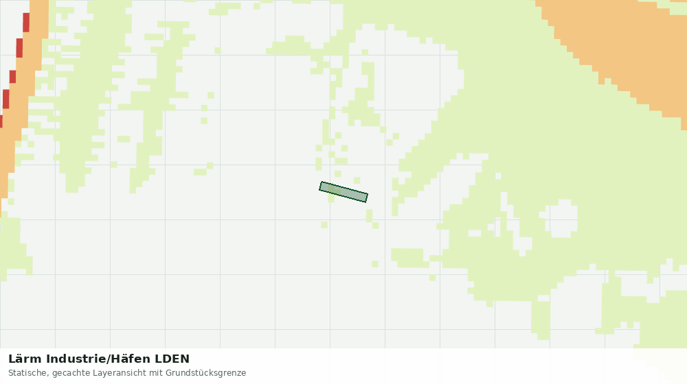 Statische Kartenansicht: Lärm Industrie/Häfen LDEN
