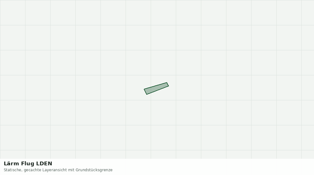 Statische Kartenansicht: Lärm Flug LDEN