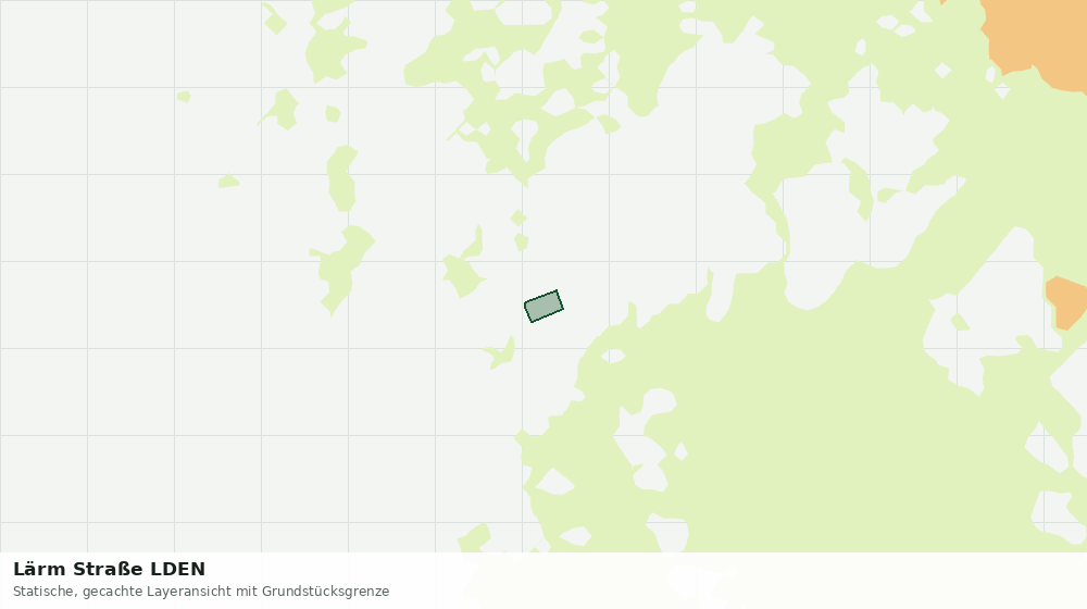 Statische Kartenansicht: Lärm Straße LDEN