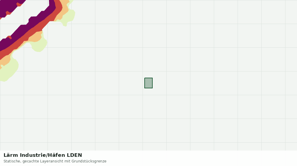 Statische Kartenansicht: Lärm Industrie/Häfen LDEN