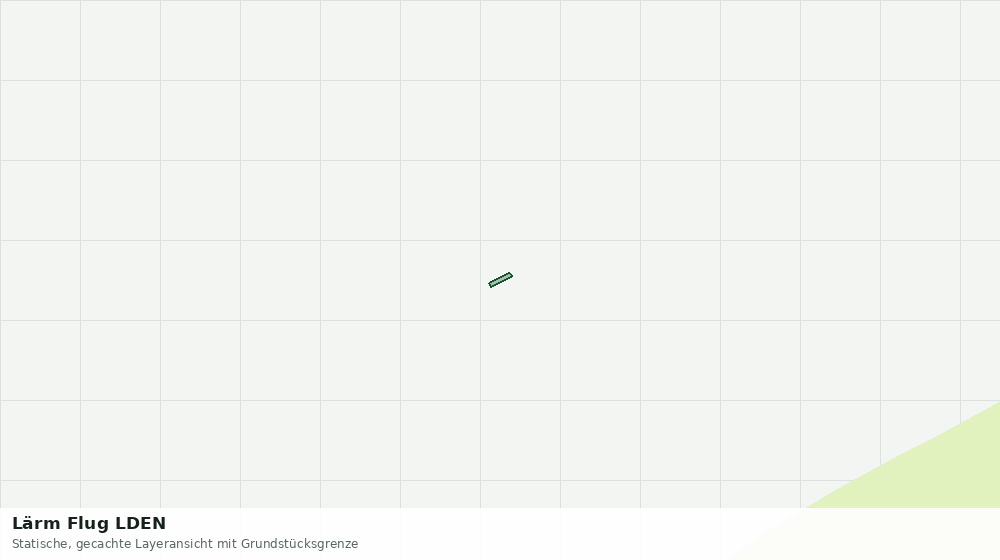 Statische Kartenansicht: Lärm Flug LDEN