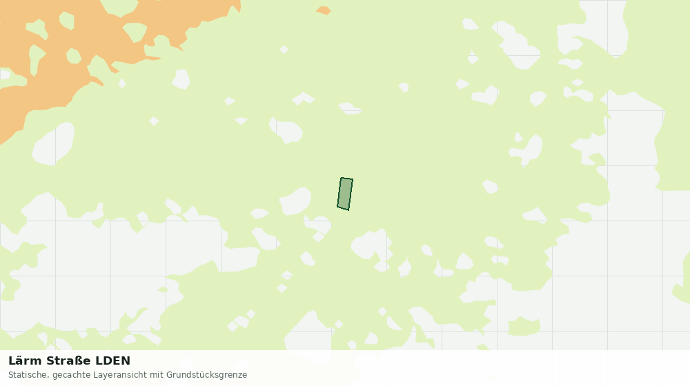Statische Kartenansicht: Lärm Straße LDEN