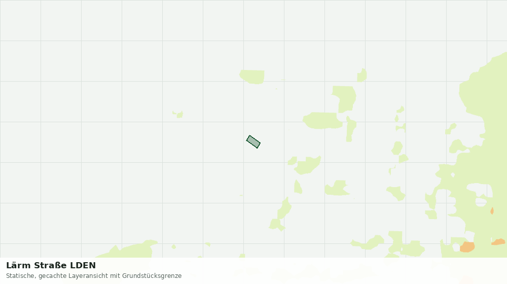 Statische Kartenansicht: Lärm Straße LDEN