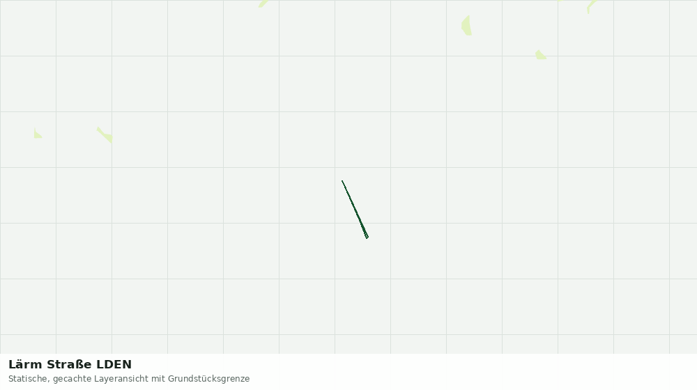Statische Kartenansicht: Lärm Straße LDEN