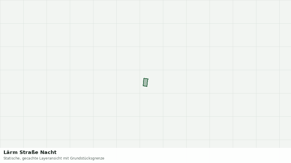Statische Kartenansicht: Lärm Straße Nacht