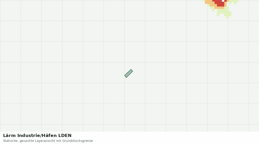 Statische Kartenansicht: Lärm Industrie/Häfen LDEN