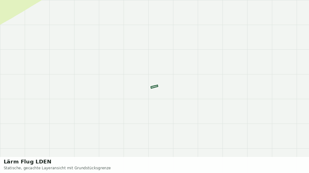 Statische Kartenansicht: Lärm Flug LDEN